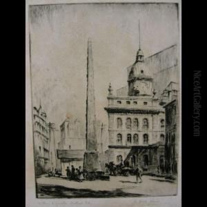 La Place D""""youville, Montreal, P.q. by Herbert Raine