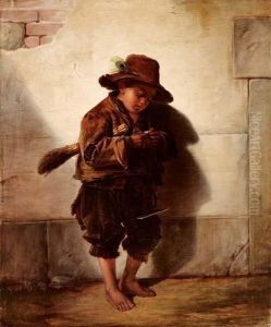 Ritratto Del Figlio Del Sindaco Marchini In Veste Di Spazzacamino Ritratto Del Figlio Del Sindaco Marchini In Veste Di Spazzacamino