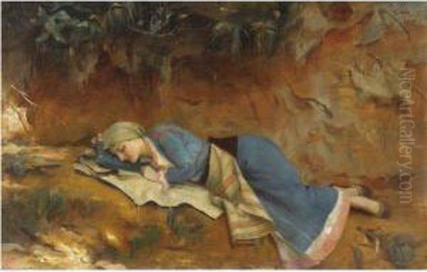 Resting Greek Girl - view 1