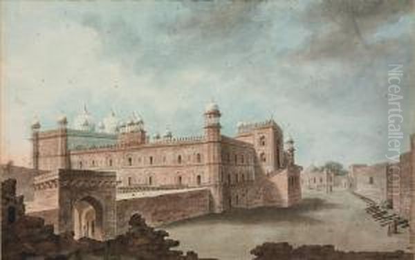 The Moti Masjid - view 1