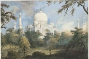 The Taj Mahal In Morning Light by Sita Ram