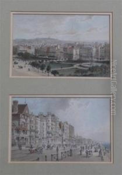 The Steyne And Seafront, Brighton, Postcard Designs For Thomasnelson And Sons - view 1