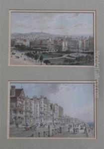 The Steyne And Seafront, Brighton, Postcard Designs For Thomasnelson And Sons by John Ramage