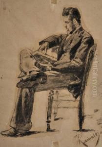 Retrato De Silva Porto by Antonio Ramalho