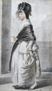 Maid With A Letter by Johann Heinrich Ramberg