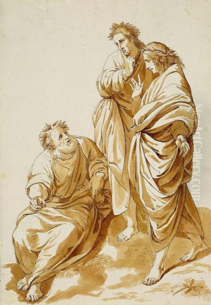 Drei Dichter Nachraphaels "parnass" - view 1