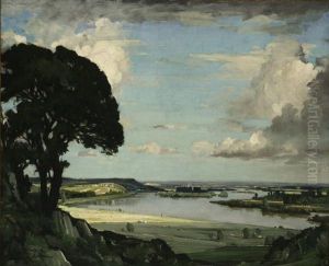 La Vallie De Pouilly Sur Loire by Claude Rameau