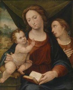 Madonna With Child by Bartolomeo Ramenghi (Bagnacavallo)