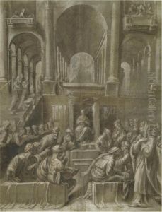 Christ Among The Doctors by Bartolomeo Ramenghi (Bagnacavallo)