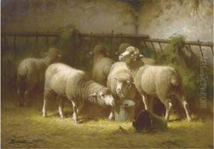 Sheep-shed by Jules Ramet