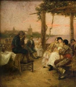 Despues De La Corrida by Manuel Ramirez - Ibanez
