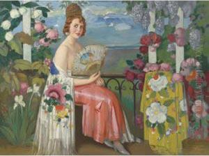 Mariquita En Flores by Alfredo Ramos Martinez