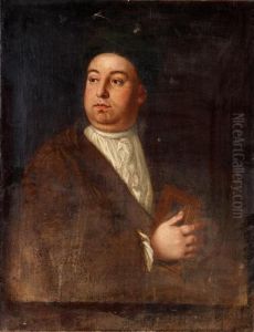 Portratt Forestallande Poeten James Thomson by Allan Ramsay
