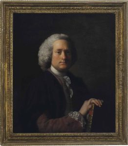 Portrait Of Gentleman by Allan Ramsay