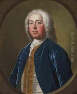 Portrait Of Penistone Powney by Allan Ramsay