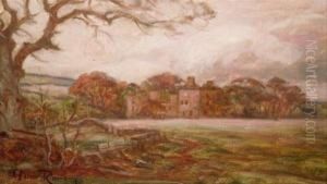 Edgell Castle Angus by Allan Ramsay