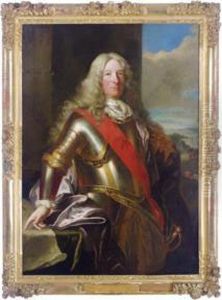 Portrait Of A Gentleman In Armour by Jean Ranc