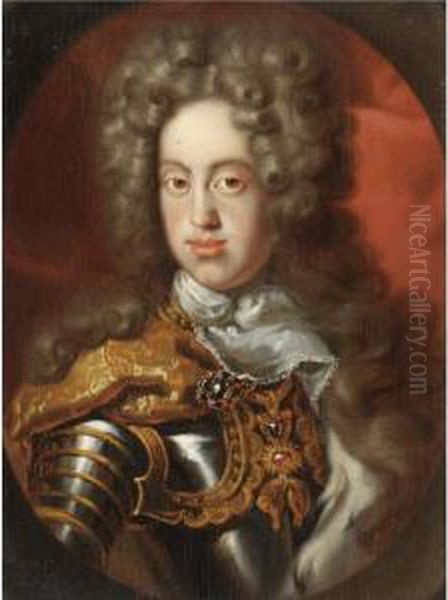 Portrait Of A Gentleman, Half Length, Wearing Armour - view 1