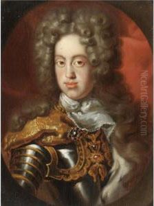 Portrait Of A Gentleman, Half Length, Wearing Armour