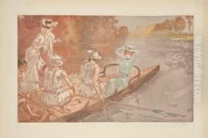 Les Rameurs by Richard Ranft