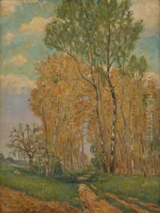 Allee Ensoleillee by Richard Ranft