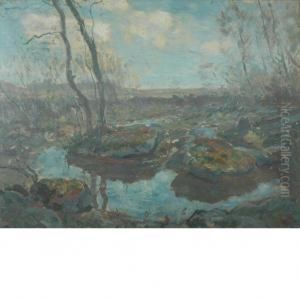 Marsh Landscape by Henry Ward Ranger