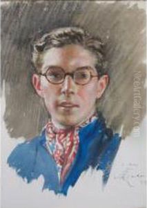 His Highness Prince Vsevolode Of Russia by William Bruce Ellis Ranken