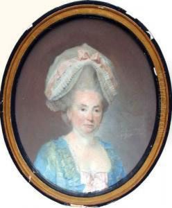 Portrait De Dame Coiffee
