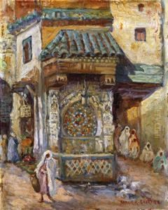 Fontaine Nejjarine A Fes by Lucie Ranvier-Chartier