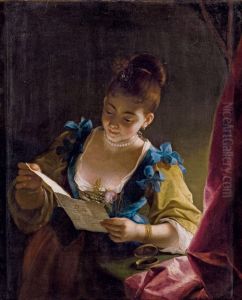 Jeune Femme Lisant