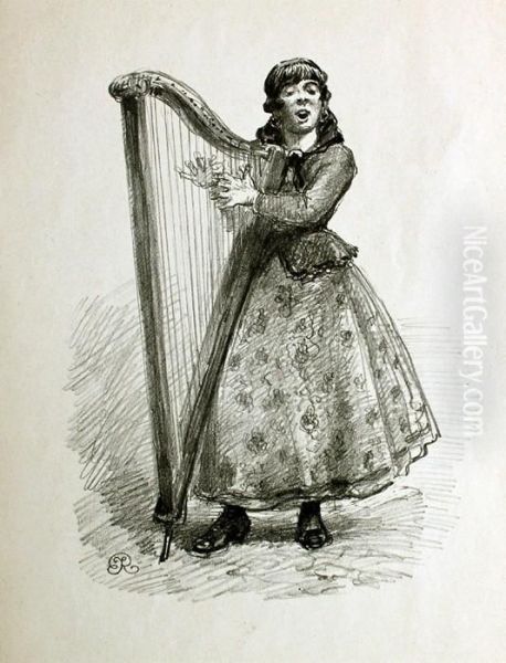 Harfistka(1926 - view 1