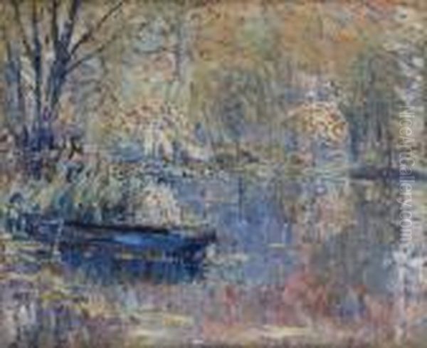 Barque En Bord D'etang - view 1