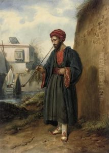 An Arab Smoking An Arab Smoking