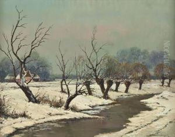 Winterliche Niederrheinlandschaft - view 1