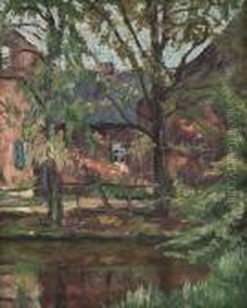 Gutshof In Sommerlicher Landschaft - view 1