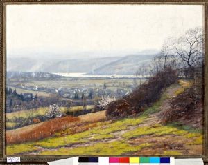 Blick Auf Das Rheintal by Alfred Rasenberger