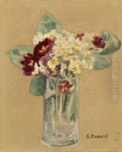 Petit Bouquet De Fleurs Dans Un Vase by Georges Rasetti