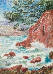 Les Rochers Rouges by Georges Rasetti