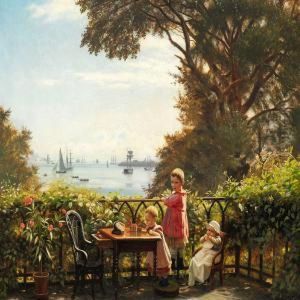 From The Artist's Porch With A View Towards Copenhagen Harbour