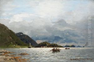 Kustenlandschaft by Georg Anton Rasmussen