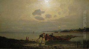 Pecheurs by Georg Anton Rasmussen