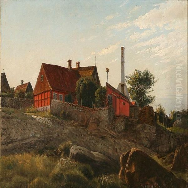 Summer Day At Gudhjem, Denmark - view 1