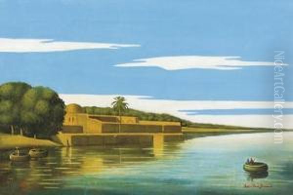 Riverside Scene - view 1