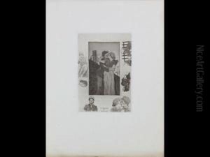 Le Baiser Du Porion Ii by Armand Rassenfosse