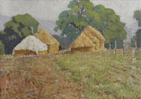 Haystacks - view 1