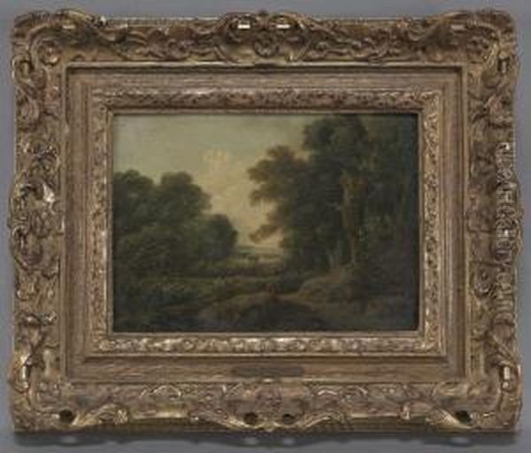 Wooded Landscape
With Figures - view 1