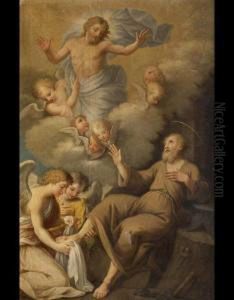 Visione Di San Giuseppe by Giovanni Agostino Ratti