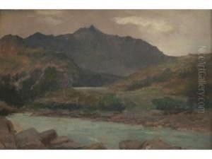 Highland Landscape by Alexander Wellwood Rattray