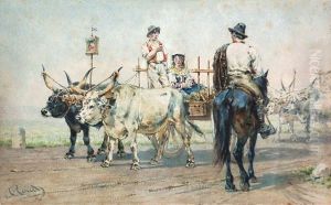 Les Charsa B'ufs Sur La Route by Carluccio Rauch