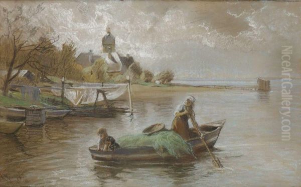 Am Ufer Der Fraueninsel - view 1